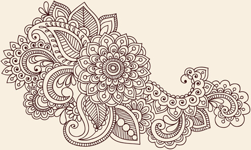 Download Flower ornament vector free vector download (27,309 Free ...