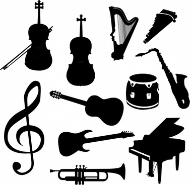 Musical Instrument Clip Art Free Vector Download 224 654 Free Vector For Commercial Use Format Ai Eps Cdr Svg Vector Illustration Graphic Art Design