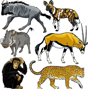 Download Set Animal Wild Animals Free Vector Download 27 940 Free Vector For Commercial Use Format Ai Eps Cdr Svg Vector Illustration Graphic Art Design