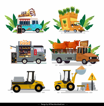 Truck Vector Free Vector Download 569 Free Vector For Commercial Use Format Ai Eps Cdr Svg Vector Illustration Graphic Art Design