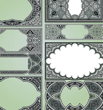 Download Vector islamic borders frames free vector download (8,968 ...