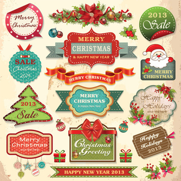 Download Vintage Christmas Labels Free Vector Download 24 458 Free Vector For Commercial Use Format Ai Eps Cdr Svg Vector Illustration Graphic Art Design