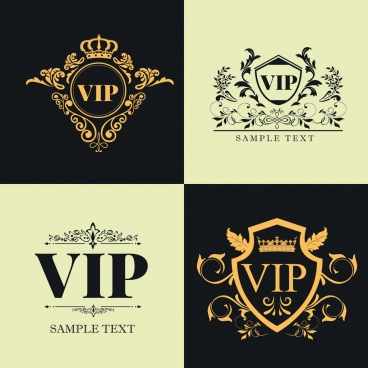 Vip Logo Design Free Vector Download 68 515 Free Vector For Commercial Use Format Ai Eps Cdr Svg Vector Illustration Graphic Art Design