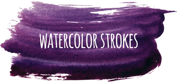 Download Watercolor brush strokes free vector download (1,753 Free ...