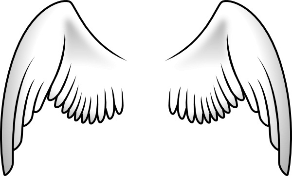 Peterm Angel Wings clip art Free vector in Open office drawing svg ...