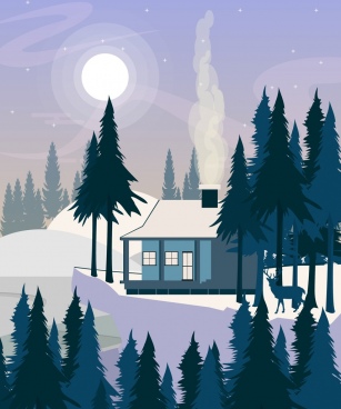 Download Cartoon Winter Landscape Free Vector Download 22 578 Free Vector For Commercial Use Format Ai Eps Cdr Svg Vector Illustration Graphic Art Design