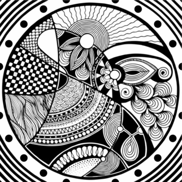 Download Zentangle Free Vector Download 1 Free Vector For Commercial Use Format Ai Eps Cdr Svg Vector Illustration Graphic Art Design