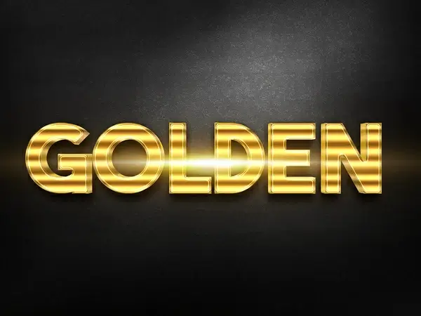 073d gold text effect 1 preview 