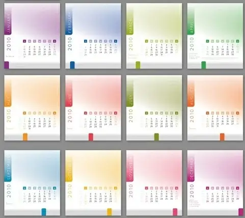 2010 CD Calendar