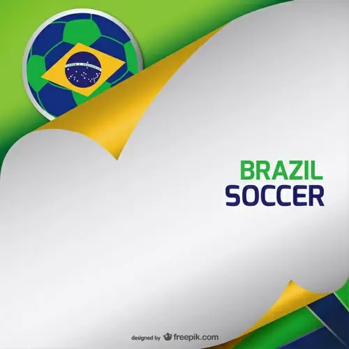 2014 brazil world football tournament vector background