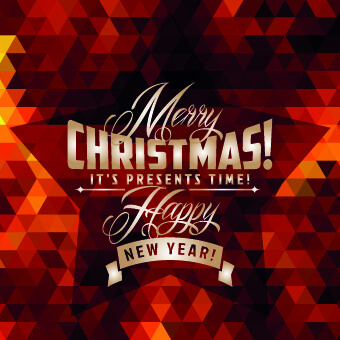 2014 christmas labels background vector set