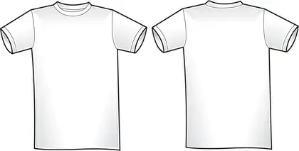 2 Free Blank Shirt Templates