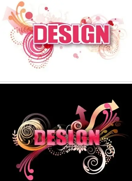 3D Letter Design Vector 2