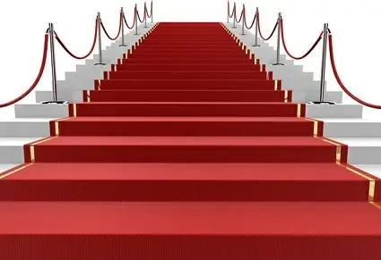 3d red carpet staircase picture 2