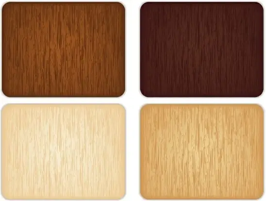4 color wood grain background vector