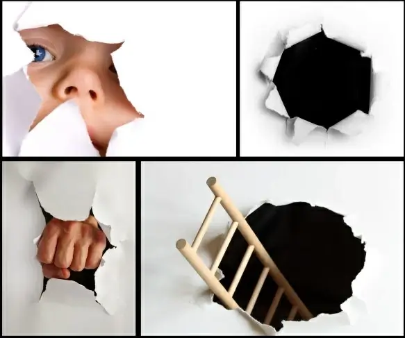 4 to pierce the paper series of highdefinition picture