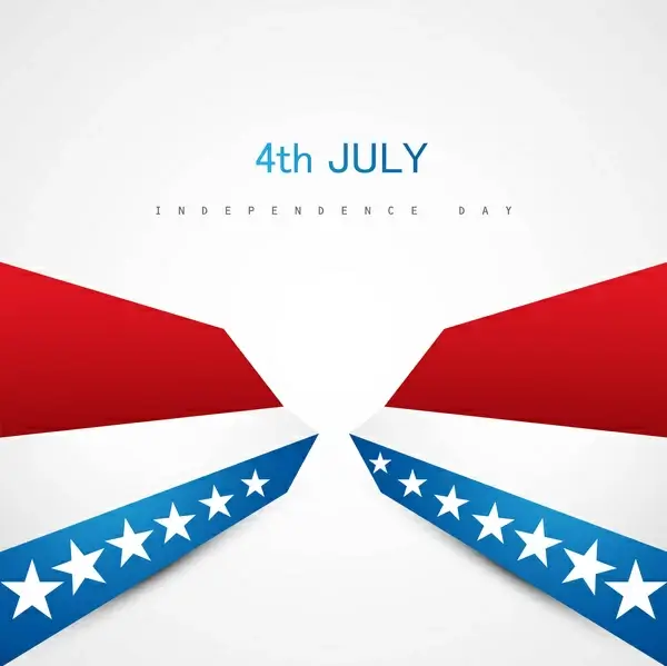 4th july american independence day design