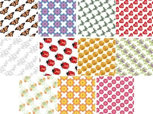 54 kinds of vector tile background 2