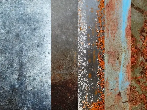5 rusty metal to highdefinition picture