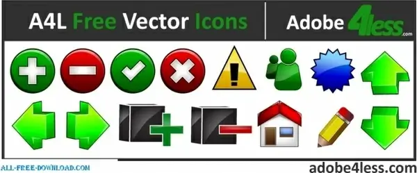 A4L Free Vector Icons