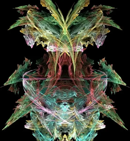 a colourful fractal 