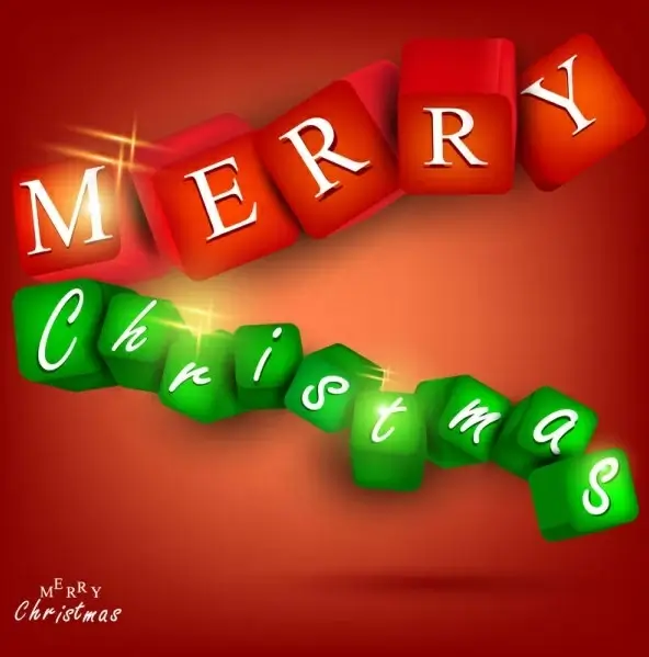 a gorgeous christmas elements background 02 vector
