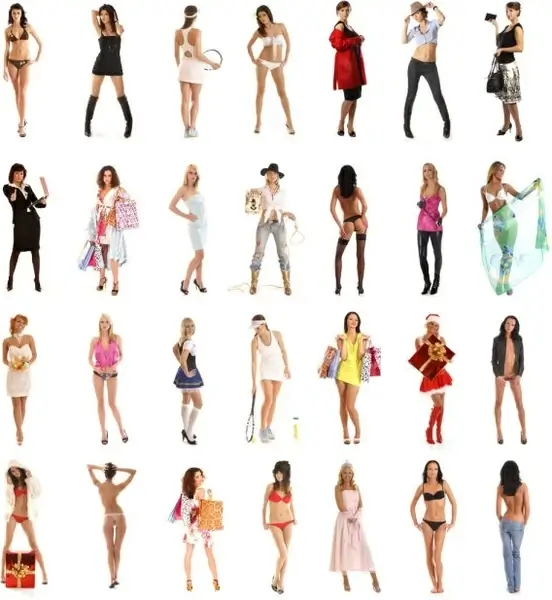 a variety of clothing girls 01 hd pictures