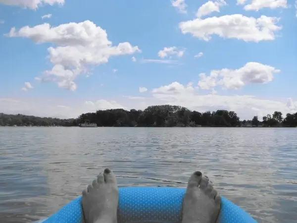 a view from my raft