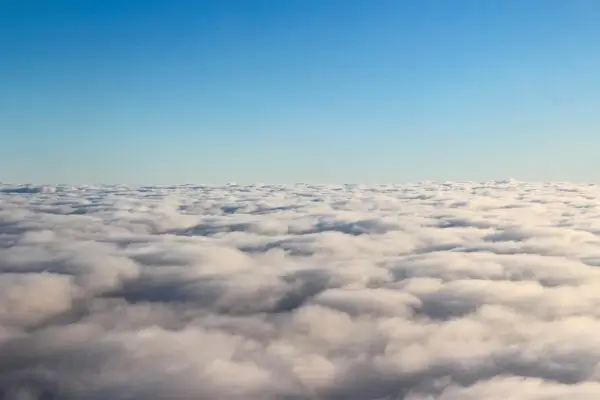 above the clouds