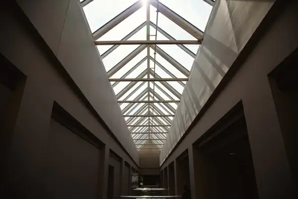 abstract architecture art atrium building ceiling