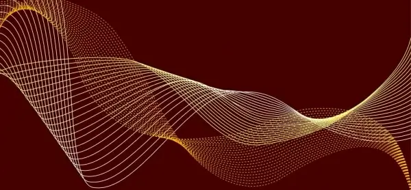 abstract background 3d curved lines decoration