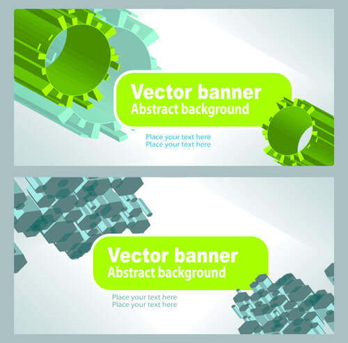 abstract background banner vector graphics 