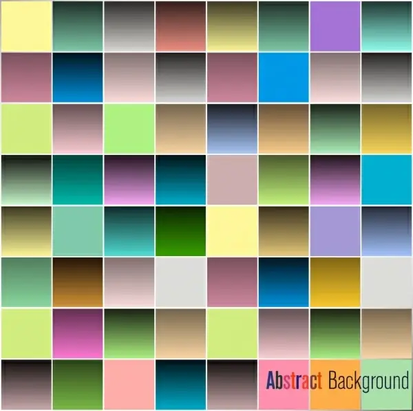 abstract background shiny colorful squares isolation
