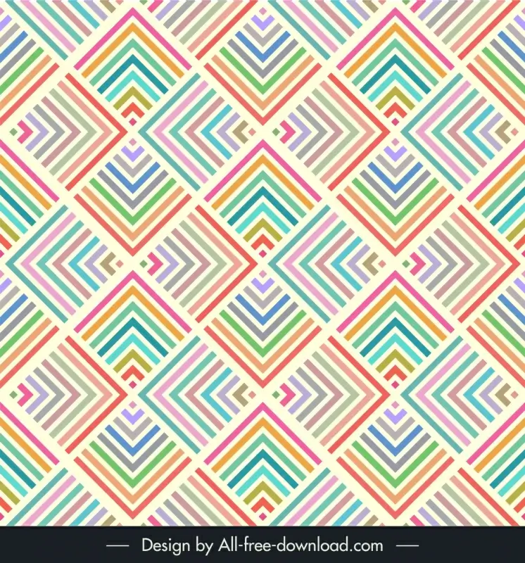 abstract background template colorful geometric shapes