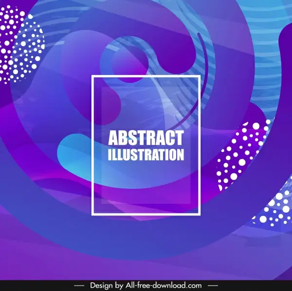 abstract background violet curves motion decor
