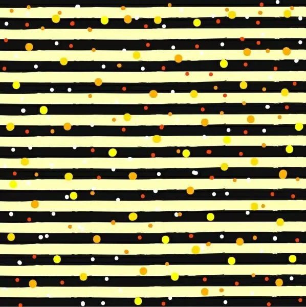 abstract background yellow dots horizontal stripes decor