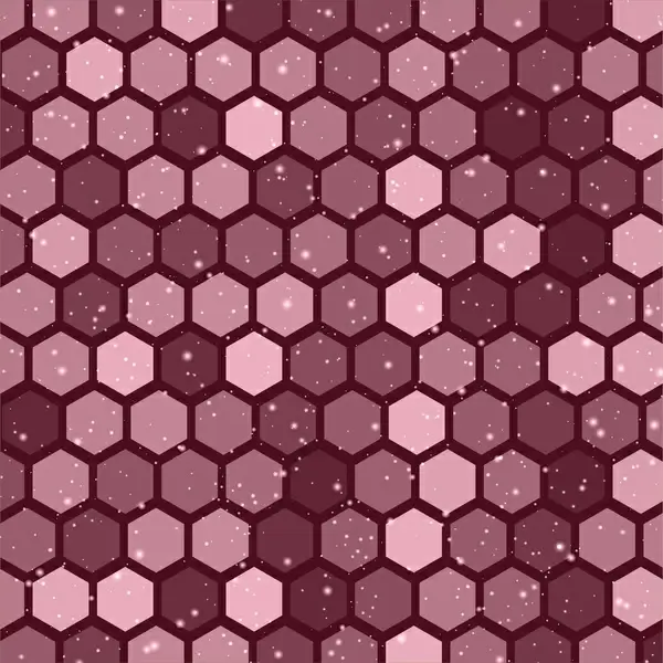 abstract bee nest hexagonal background