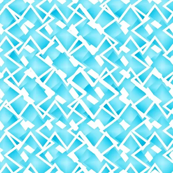abstract blue colorful mosaic square pattern vector background