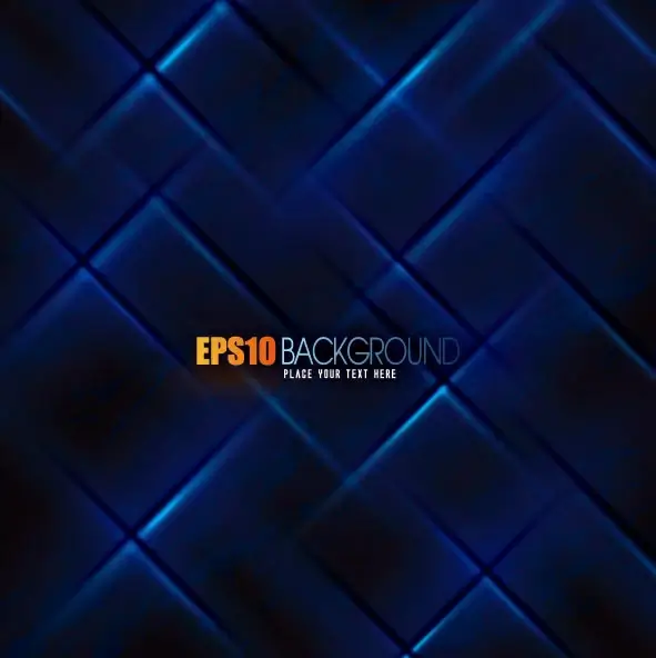 abstract blue grid background vector