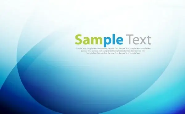Abstract Blue Vector Background with Blur Lines and Gradient