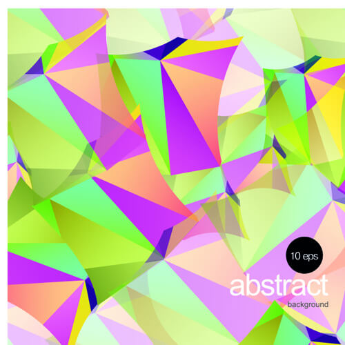 abstract colored combination vector background