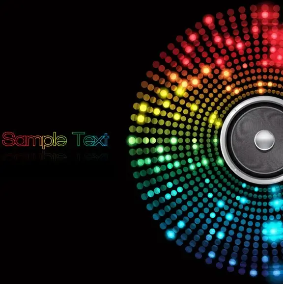 abstract colored dot background 5 vector art