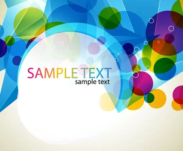 abstract colorful design vector