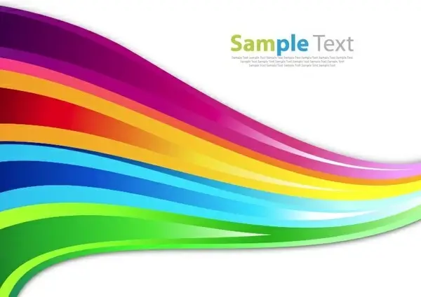 abstract colorful rainbow background vector illustration