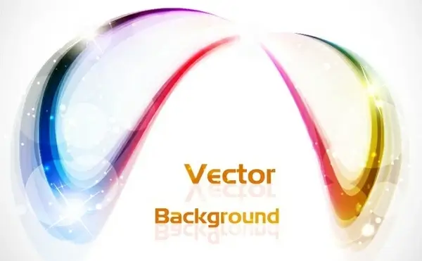 abstract background modern colorful bokeh curves decor