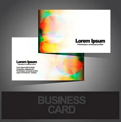 abstract dynamic lines cards vector