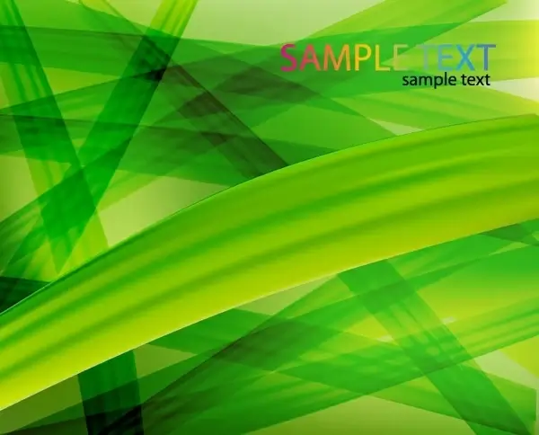 Abstract Green Background Vector Graphic Art