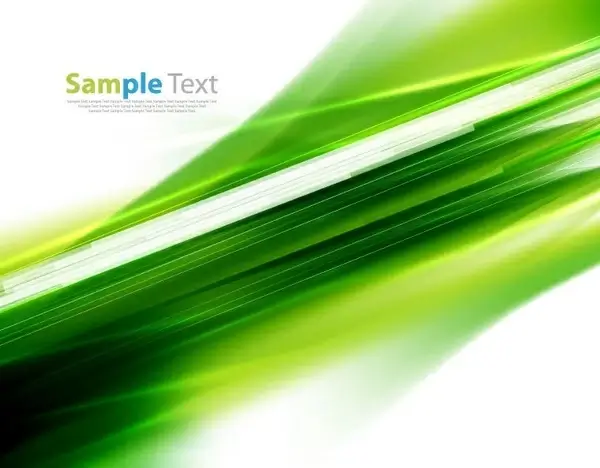 abstract green motion background vector illustration