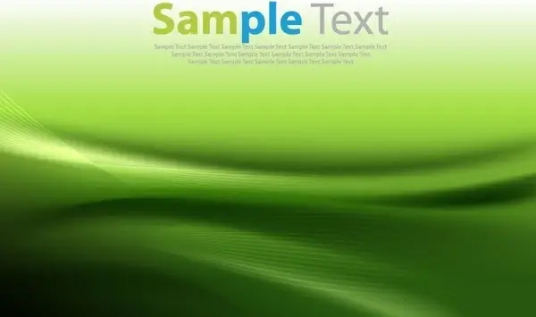 Abstract Green Vector Background