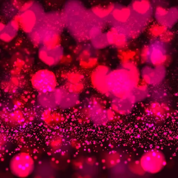 abstract heart valentine day background